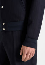 savin-pinstripe-bomber-jacket-navy