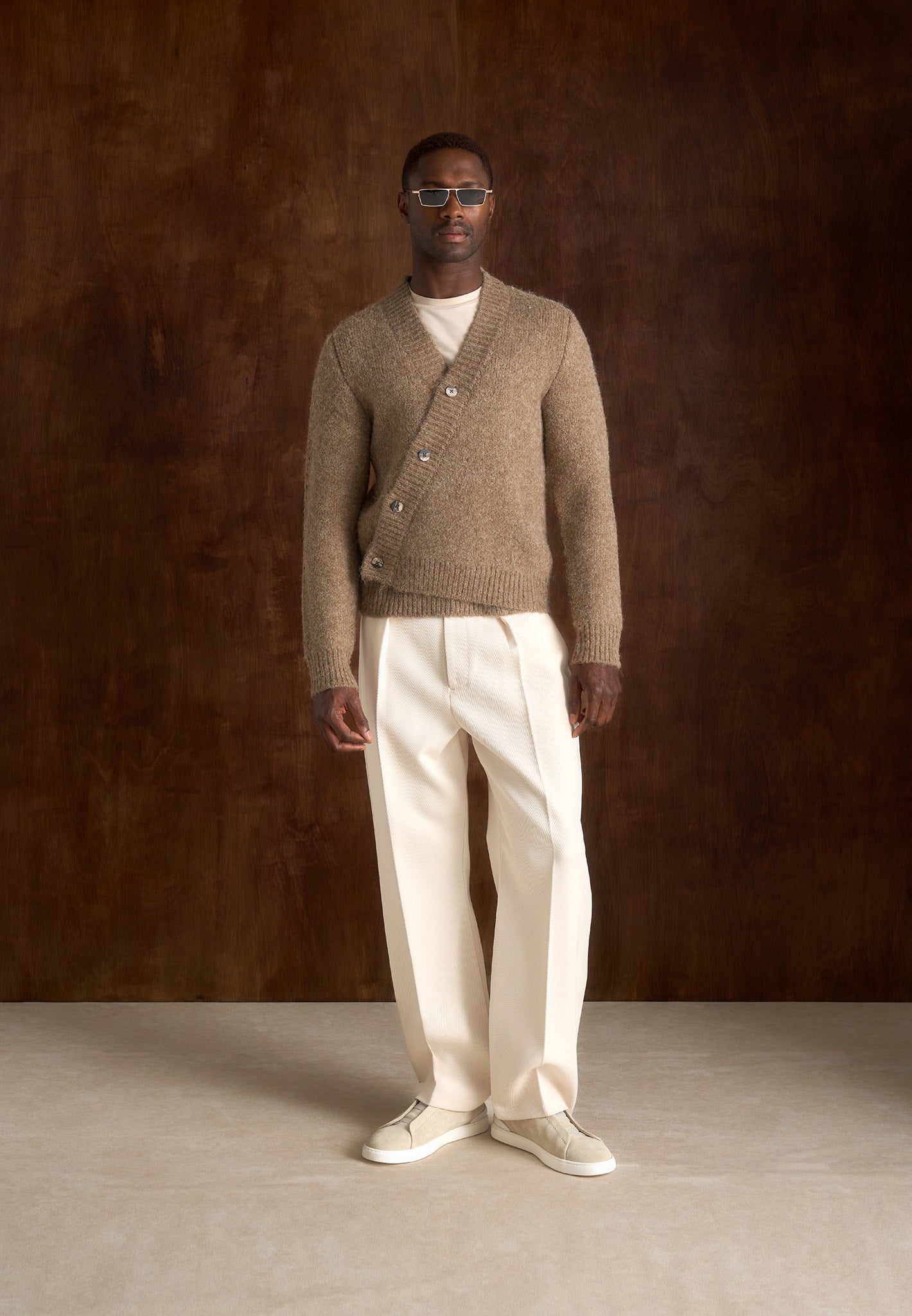 dani-unisex-asymmetric-brushed-knit-cardigan-taupe