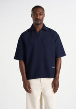 joss-boxy-signature-polo-shirt-navy