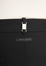 Hubert - Slim Fit Tailored Pants - Black