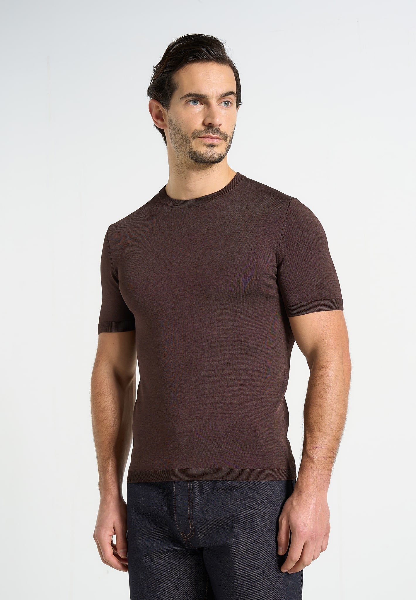 ellis-luxe-knitted-t-shirt-brown