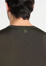 TS010 - Luxe Knitted T-Shirt - Olive