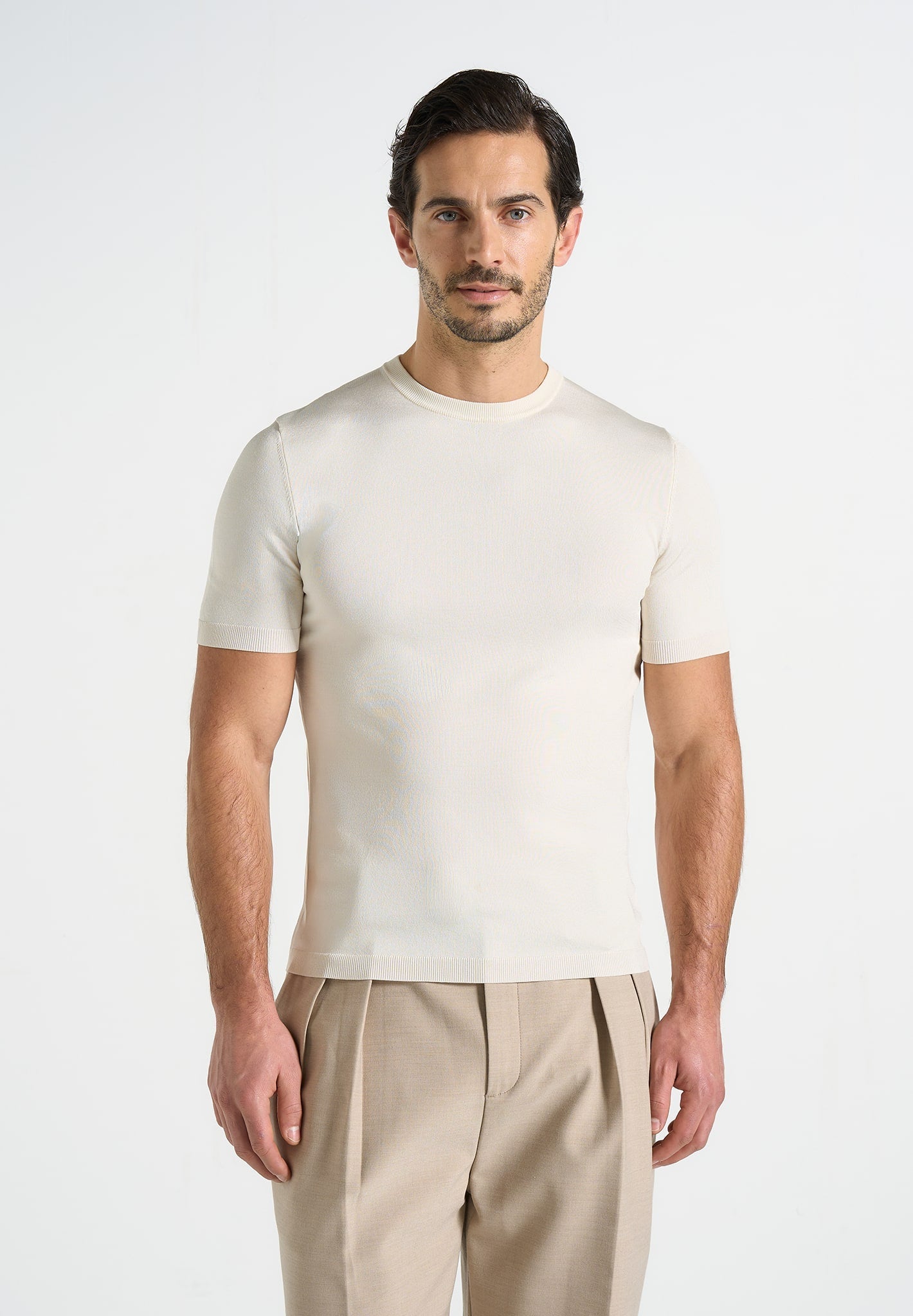ellis-luxe-knitted-t-shirt-cream 