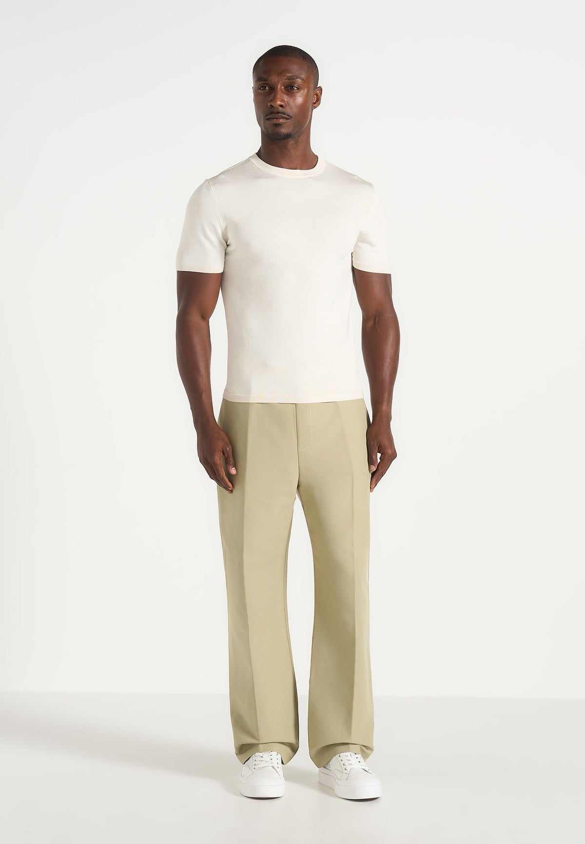 Henri - Foldover Pants - Sage