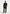 Gael - Contrast Whipstitch Relaxed Track Pants - Black