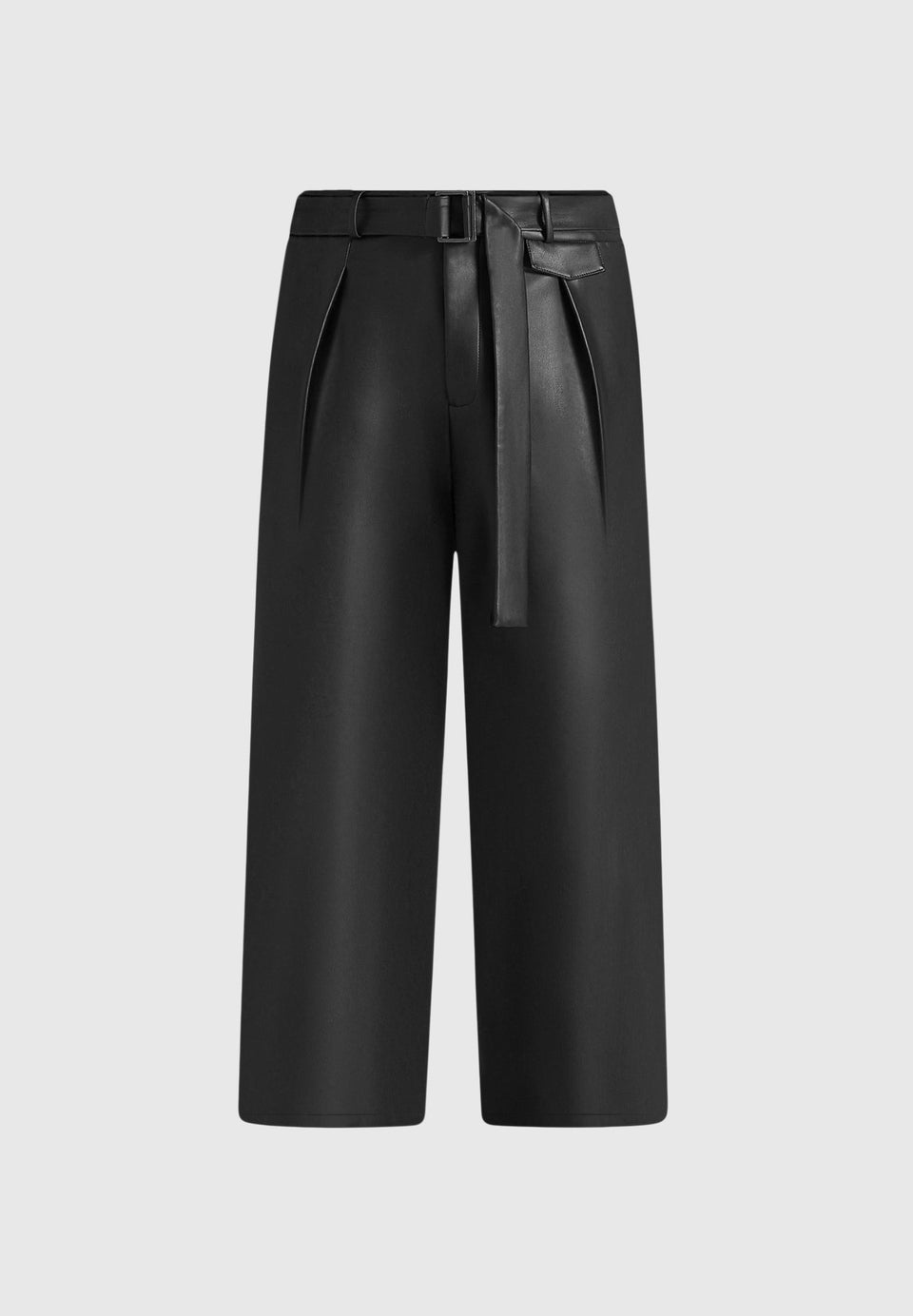 serge-relaxed-fit-leather-pleated-trousers-black