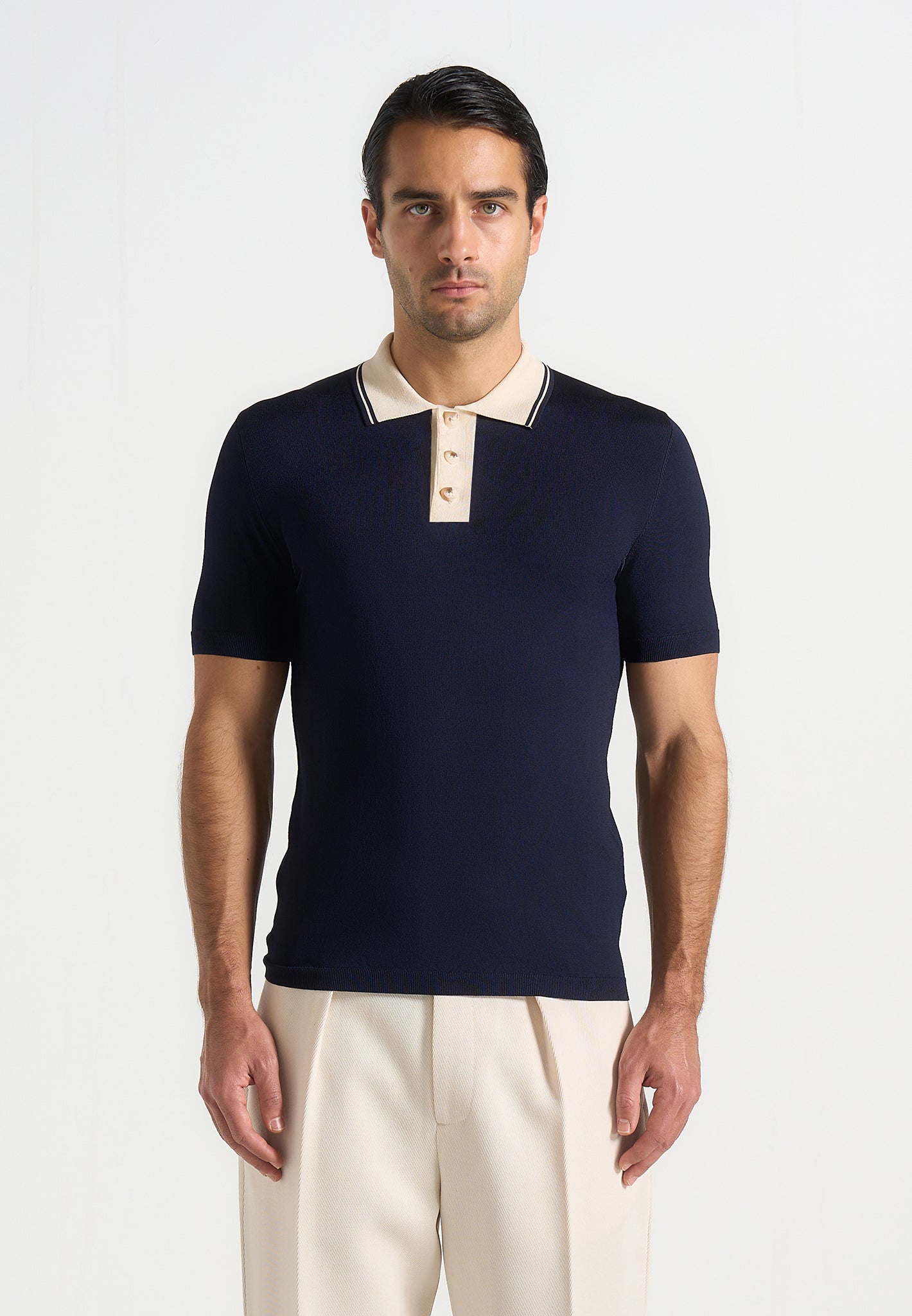 roux-contrast-detail-luxe-knit-polo-shirt-navy