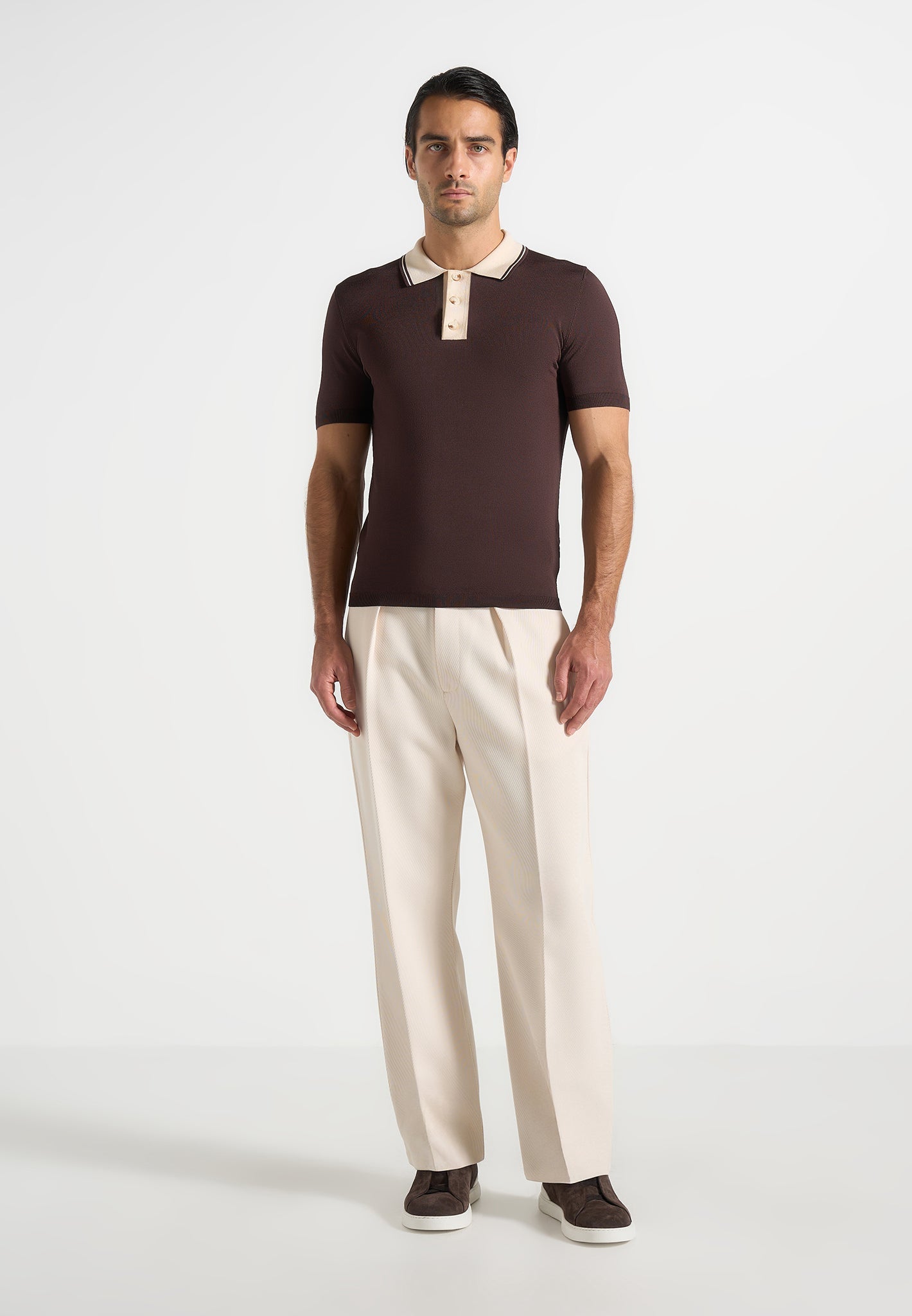 roux-contrast-detail-luxe-knit-polo-shirt-brown 
