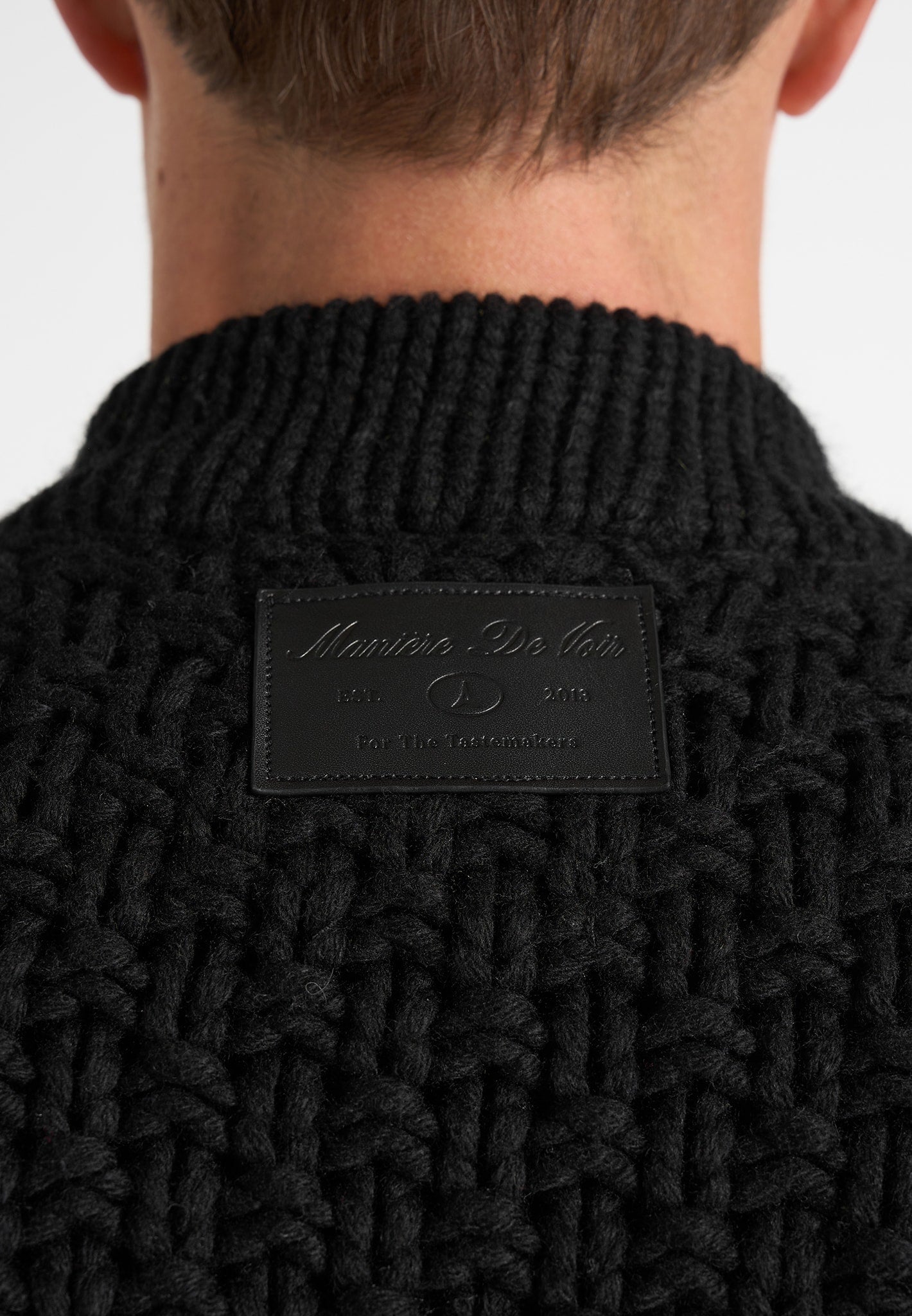 darel-speckled-knit-bomber-jacket-black