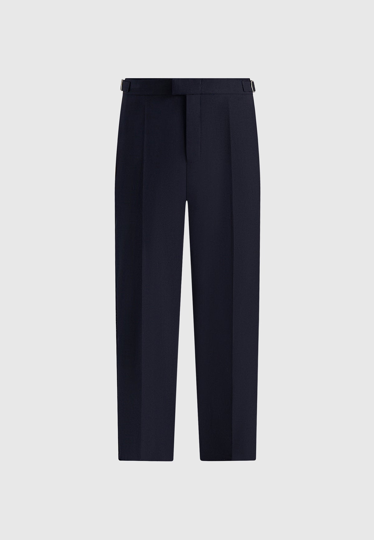 Hubert - Slim Fit Wool-Blend Tailored Trousers - Dark Navy