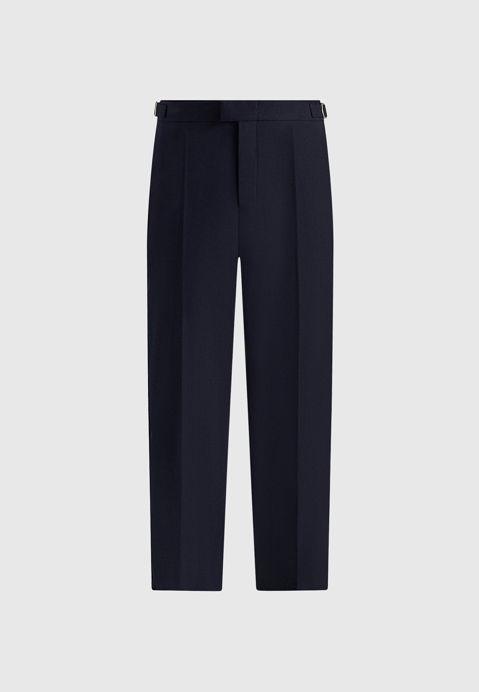 Hubert - Slim Fit Wool-Blend Tailored Trousers - Dark Navy