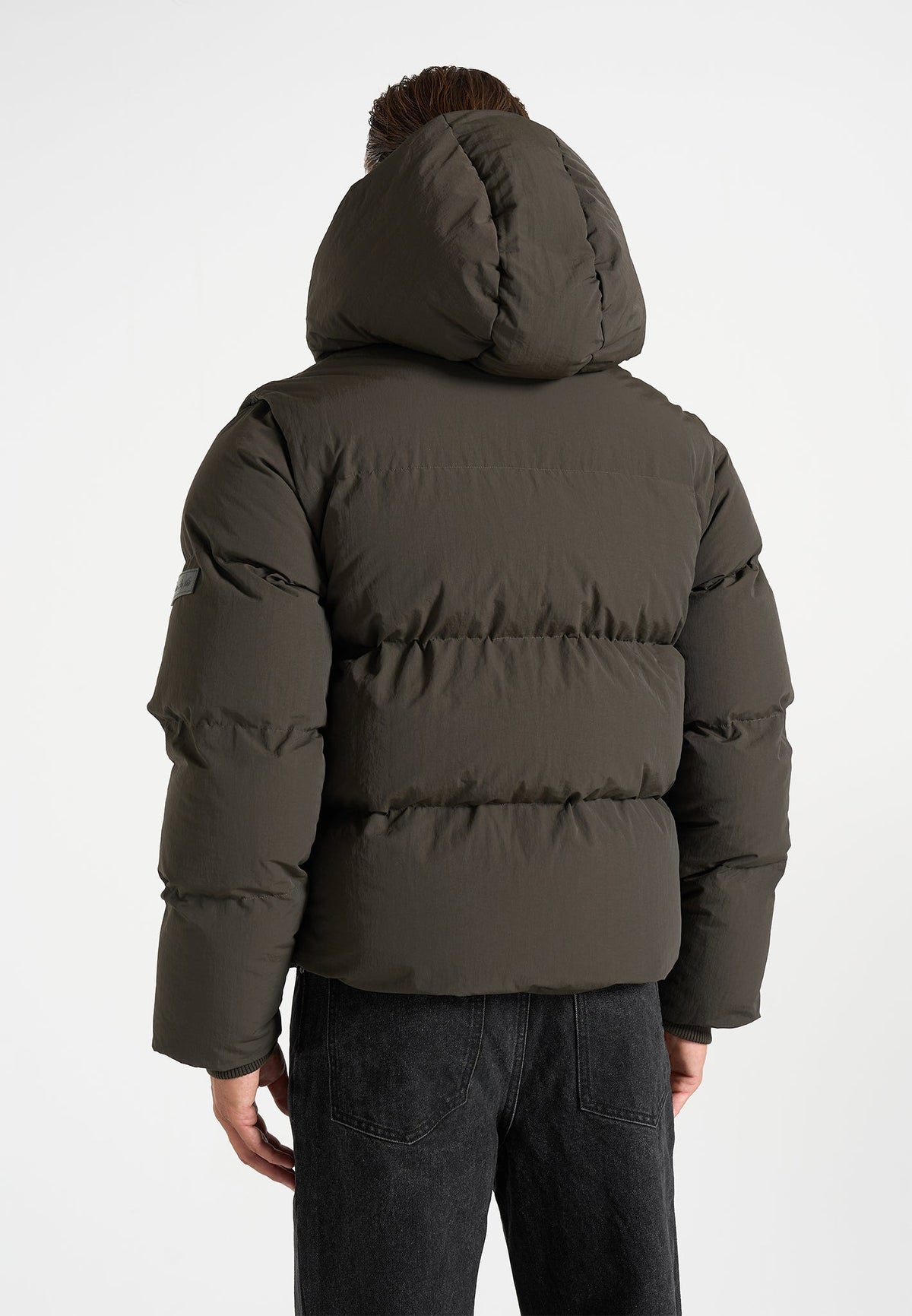 Eric - 2-in-1 Puffer/Gilet Jacket - Olive