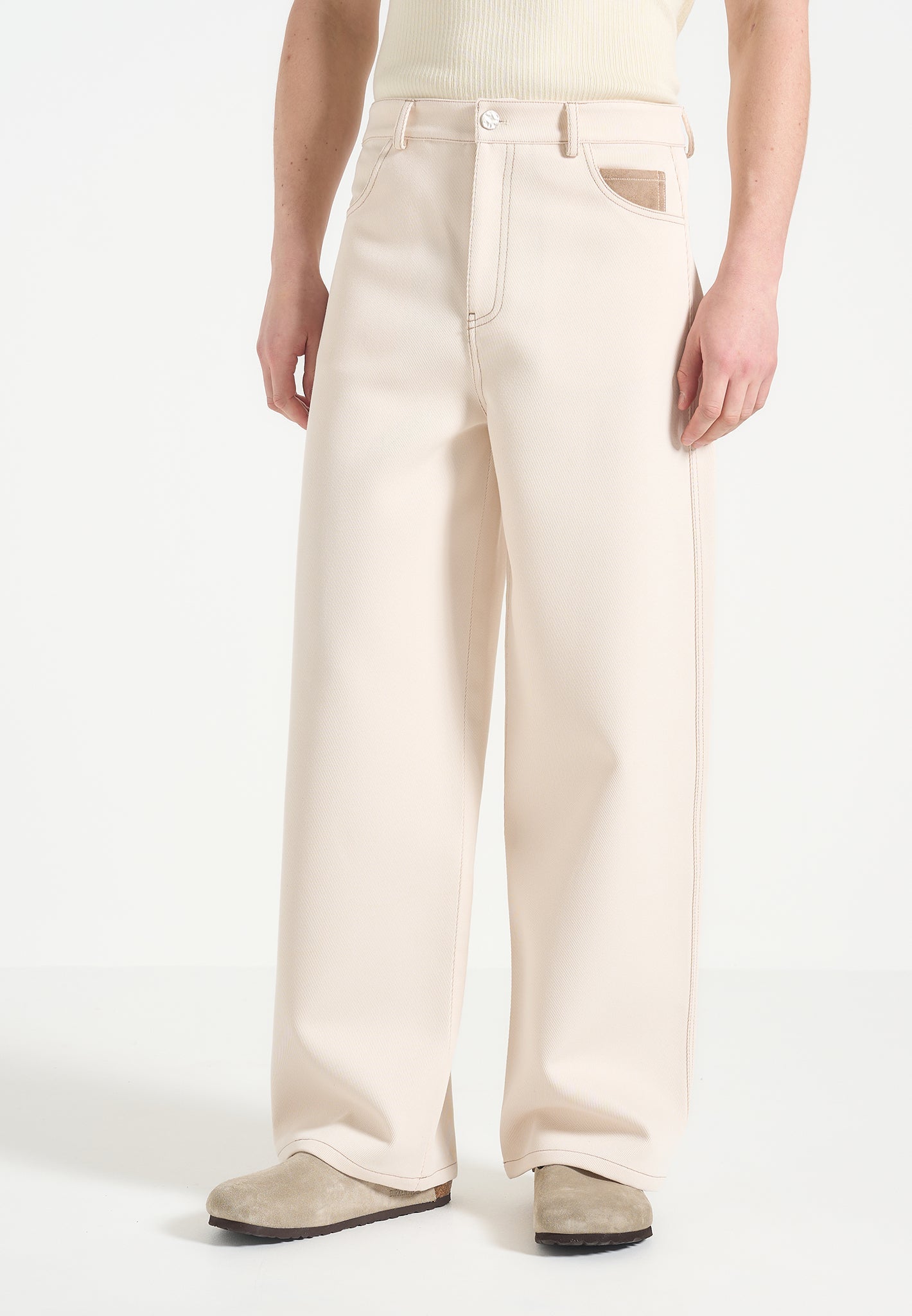 lazare-wide-leg-twill-jeans-cream