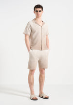 ombre-knit-revere-shirt-beige-white