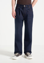 pleated-denim-jeans-indigo