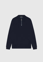 merino-wool-long-sleeve-polo-top-with-zip-navy
