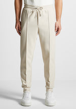 eternel-neoprene-tapered-fit-pintuck-joggers-stone