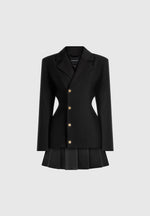 nicole-tailored-cinch-blazer-dress-with-pleats-black