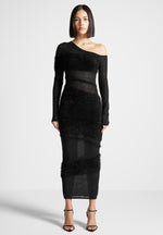 off-shoulder-knitted-midi-dress-black