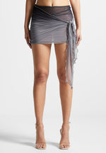 ombre-mesh-mini-skirt-grey