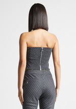 pinstripe-bandeau-corset-top-grey