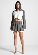 pinstripe-pleated-skort-grey-pinstripe