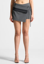 pinstripe-tailored-mini-skort-with-tie-grey