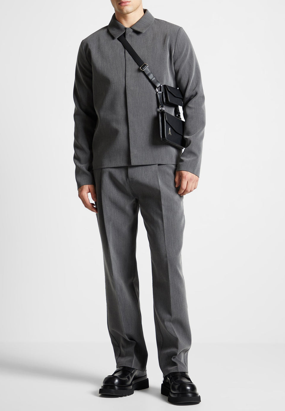 relaxed-fit-grained-pleated-tailored-trousers-dark-grey