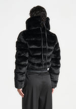 plush-ribbed-jacket-with-neck-scarf-black