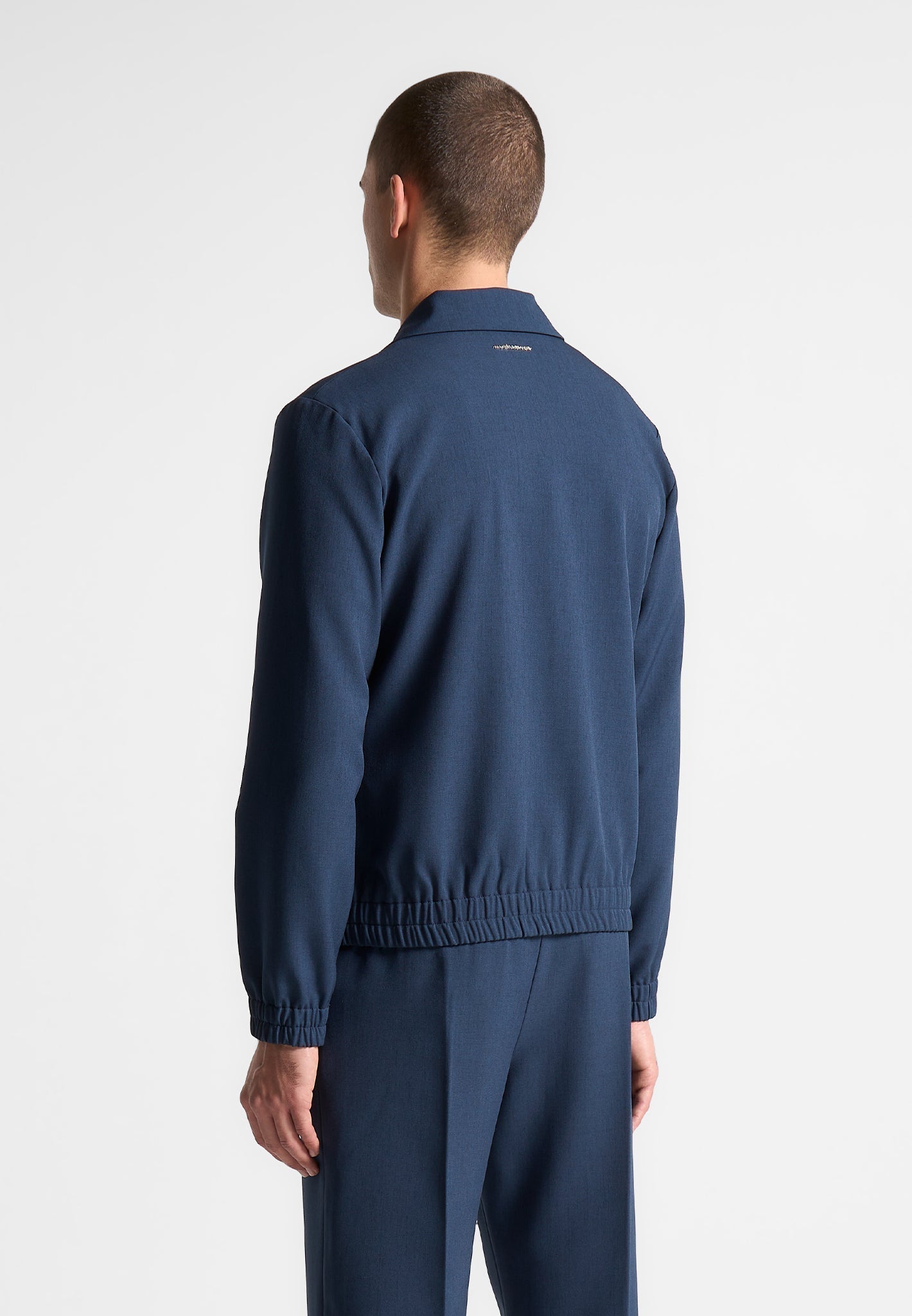 Tracksuit Revere Collar Jacket Buy Roman Blue Petite Cuban Collar