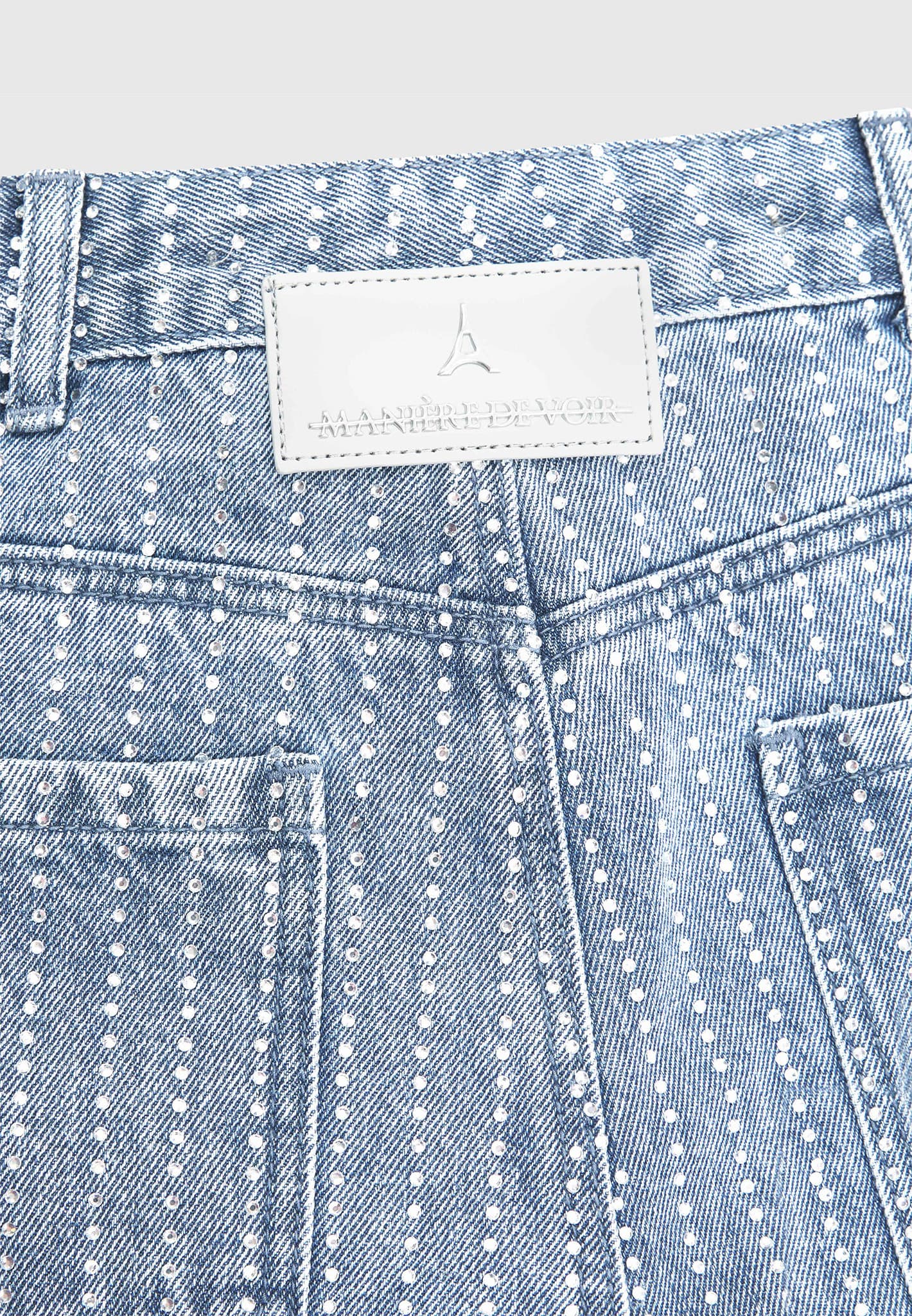 Who Decides War - RHINESTONE WASHED DENIM | HBX - Globally Curated Fashion  and Lifestyle by Hypebeast