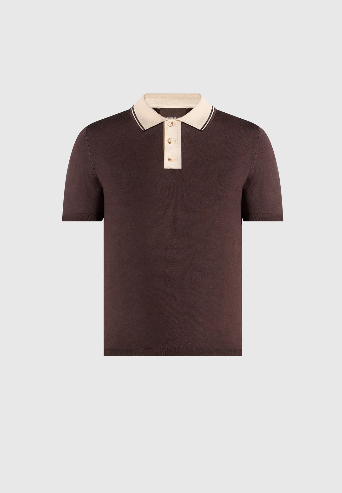 roux-contrast-detail-luxe-knit-polo-shirt-brown