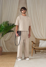 leon-boxy-cropped-hatched-t-shirt-beige