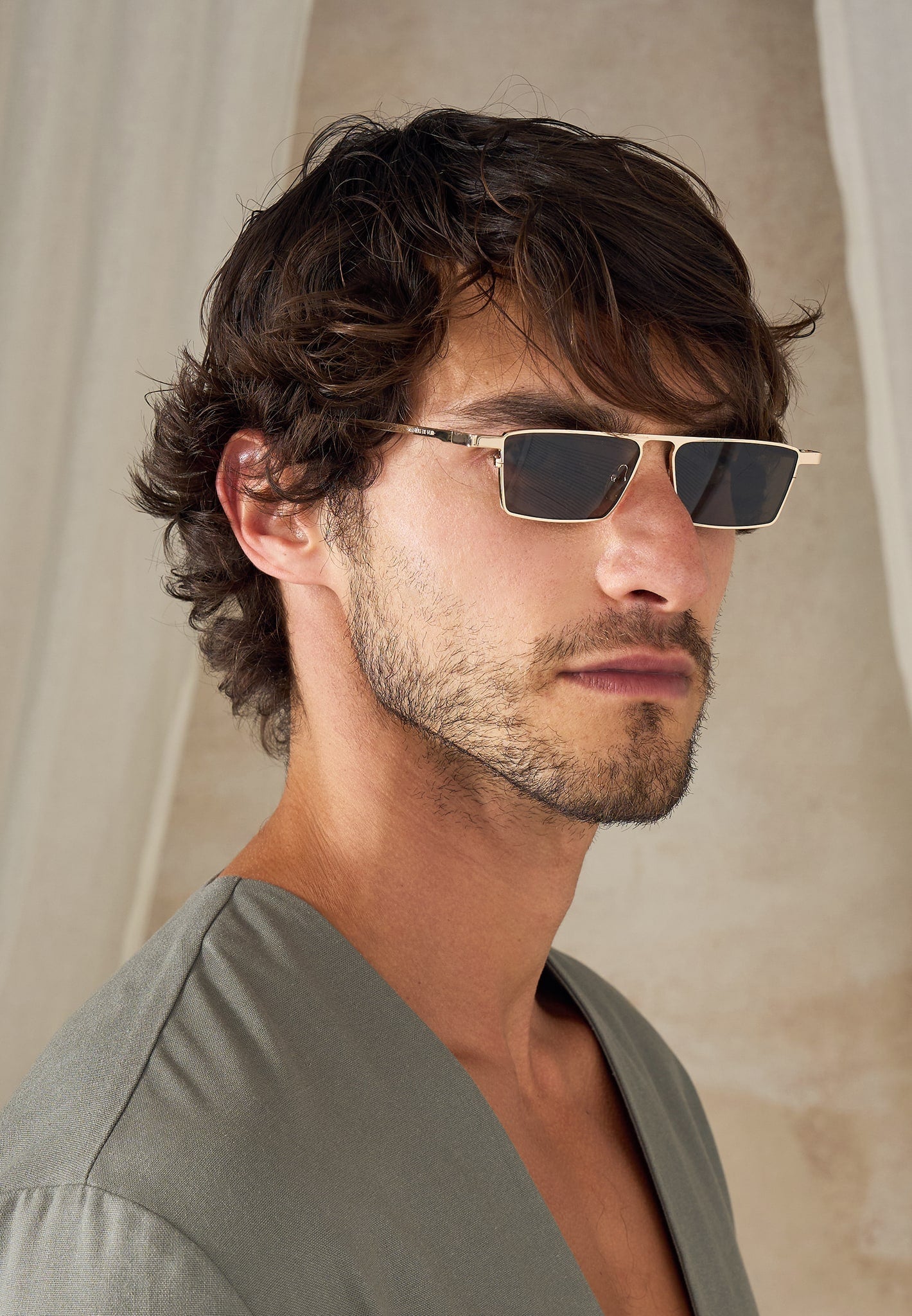 Palais - Aviator Sunglasses - Gold