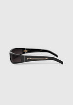 Zayn - Wraparound Sunglasses - Black