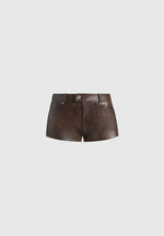 samia-vintage-mini-shorts-brown