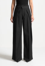 satin-waistband-pinstripe-trousers-black