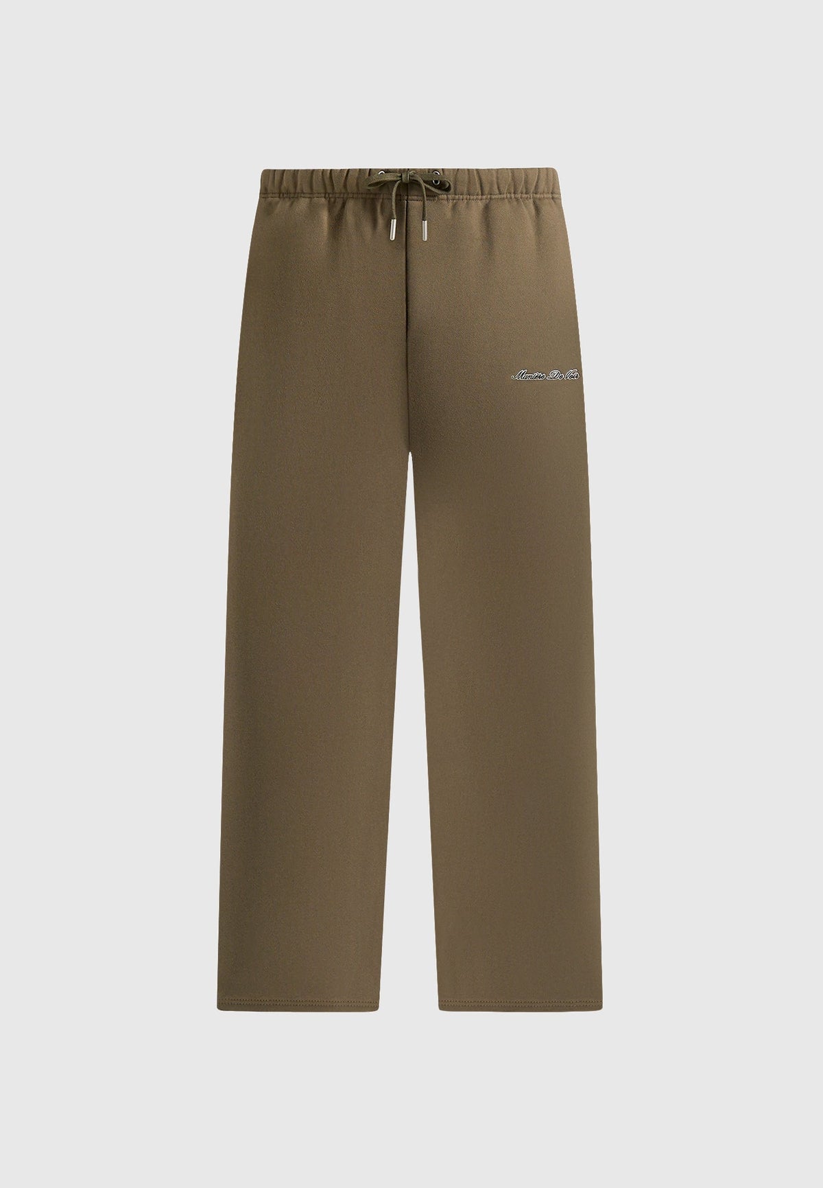 JS003 - Unisex Signature Wide Leg Joggers - Olive