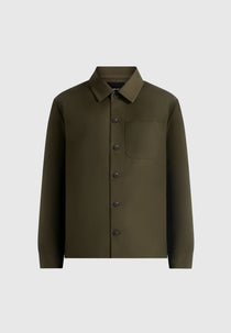 Valentin - Classic Tailored Long Sleeve Shirt - Olive
