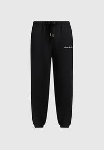 JS005 - Signature Regular Fit Cuffed Joggers - Black