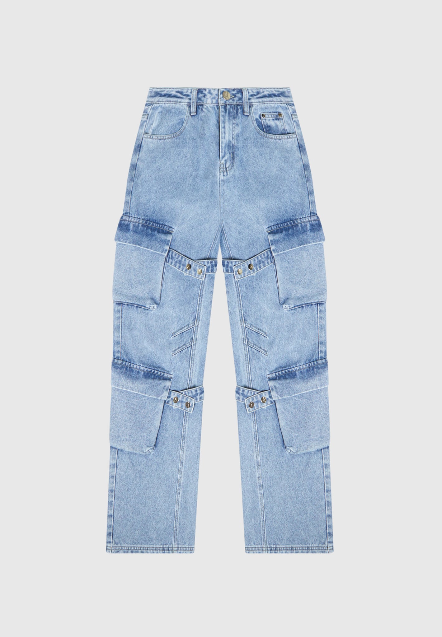 strap-detail-cargo-jeans-mid-blue