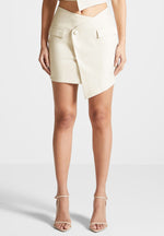 tailored-asymmetric-mini-skirt-beige