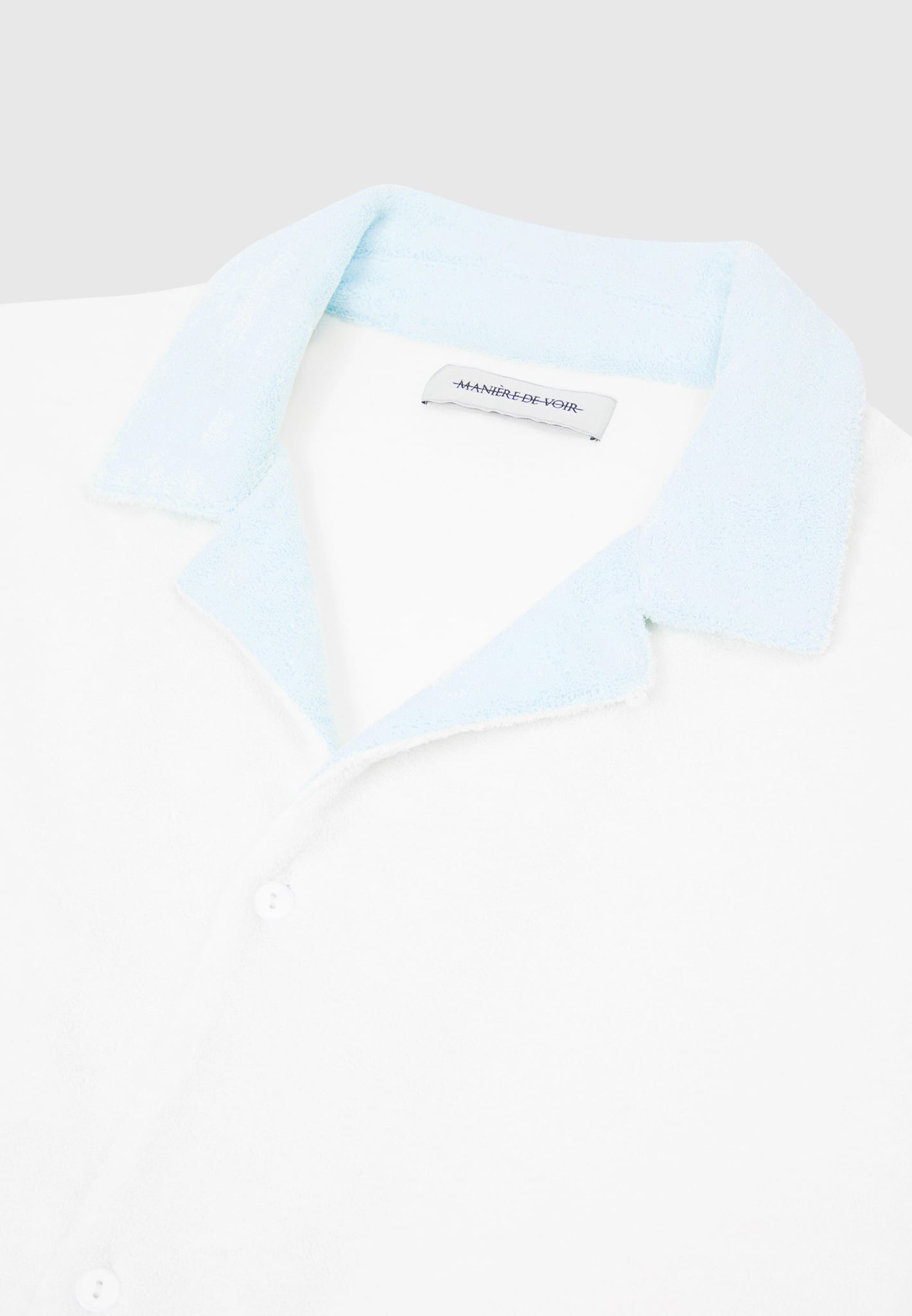Towelled-Shirt-White