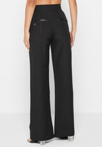 trousers-with-vegan-leather-pintuck-black