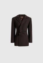 oversized-wool-asymmetric-blazer-dress-brown