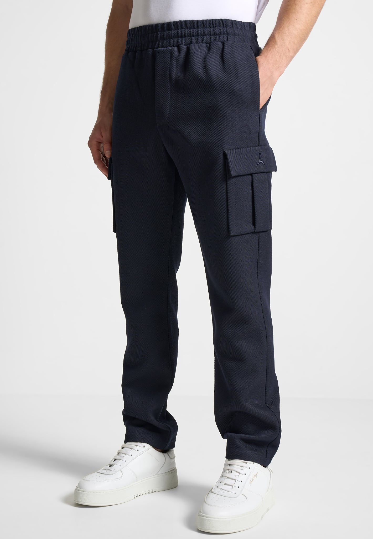 twill-cargo-tapered-fit-pants-navy