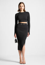 two-tone-ribbed-knit-midi-skirt-with-belt-black-grey