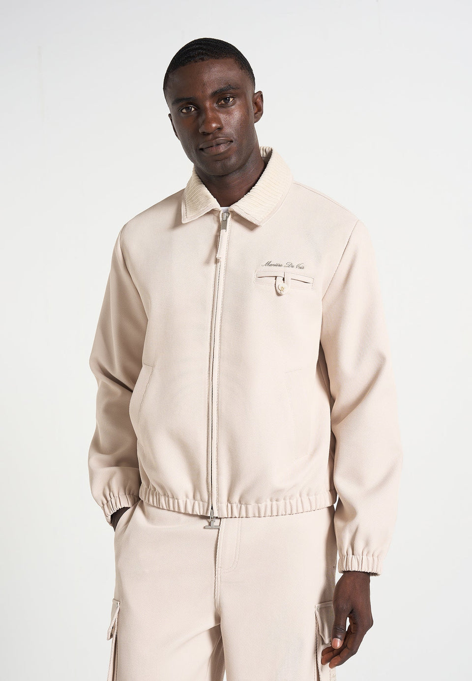kilian-unisex-twill-signature-jacket-beige