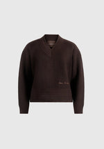 remi-v-neck-signature-knit-jumper-brown