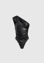 vegan-leather-gathered-bodysuit-with-sleeves-black